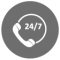 24/7support icon